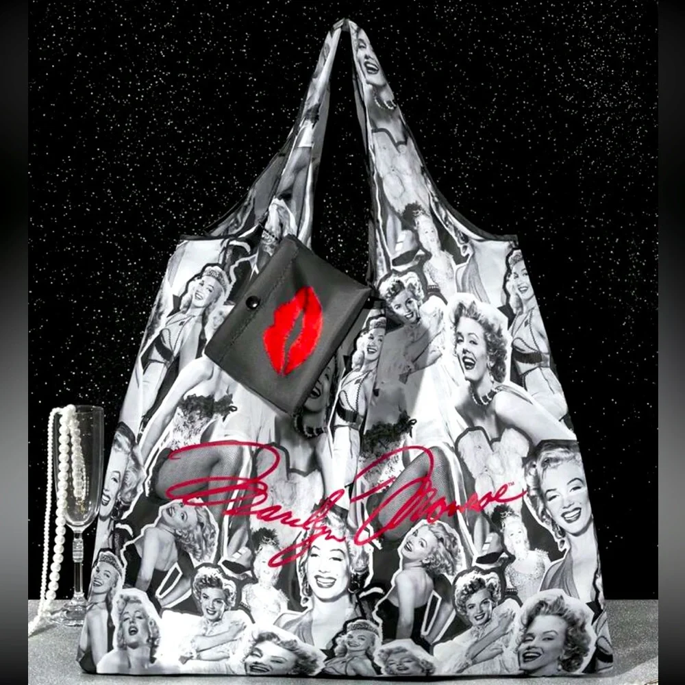 Marilyn Monroe Black and White Tote Bag NEW 🏷️
